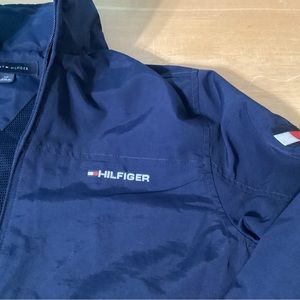 Tommy Hilfiger mens blue lightweight jacket